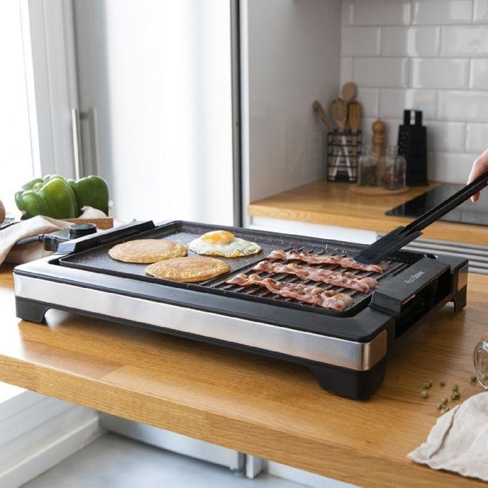 Cecotec Plancha électrique Tasty&amp;Grill 2000 Inox MixStone