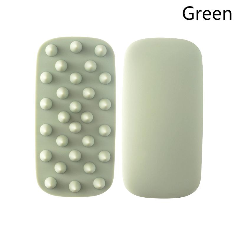 

Mini Handheld Head Massage Brush Silicone Soft Silicone Hair Massage Comb Hair Spa Bath Washing Cleansing Comb Women Gift