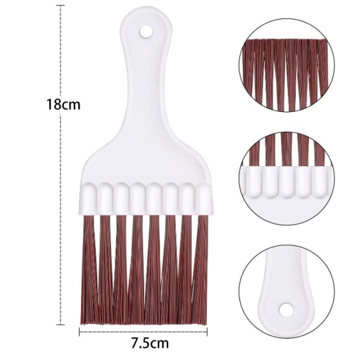 Air Conditioner Cleaning Kit, 2-Piece Cleaning Brush, Fin Comb, Condenser Fin Cleaner, Stainless Steel, Air Conditioner Fin Comb Cleaner, Dust Removal