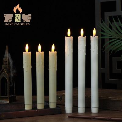 LED-Flammenlose Wellenkerze mit Fernbedienung für Hochzeiten und Feiern