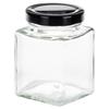 Glass Spice Container 100 Ml 48 Pcs + 180 Stickers