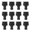 12PCS Reusable Garden Hose Adapter Hose Connector Fittings  Sprinkler Connection