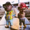 Statua Rapper Hip Hop Tupac - Scultura Creativa da Scrivania per Arredo Casa e Ufficio (Fantastica Idea Regalo: Ornamento Rapper)