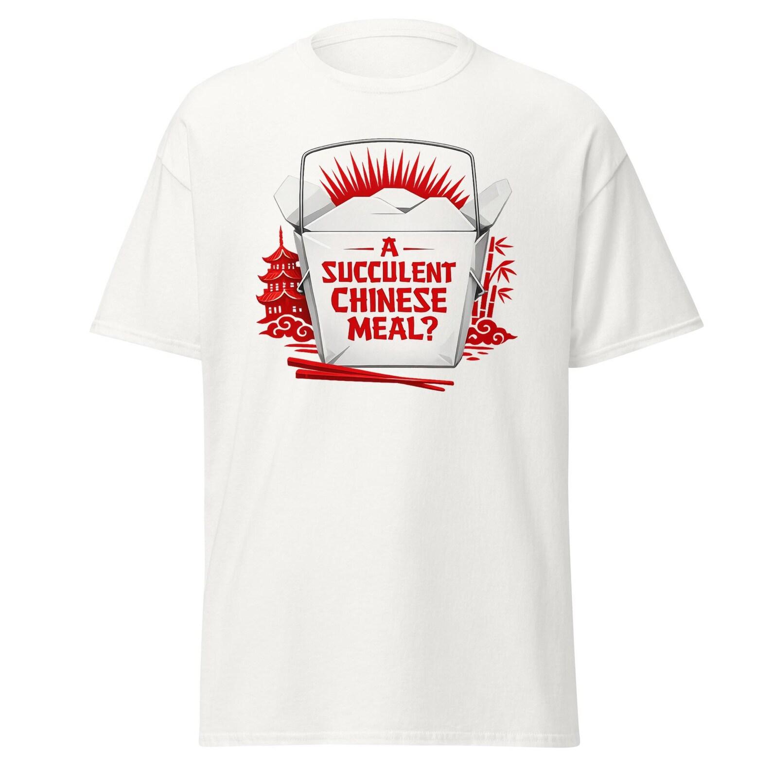 A Succulent Chinese Meal? Funny Democracy Manifest Meme Shirt, Unisex S