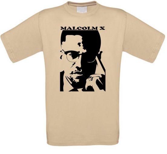 Malcolm X Black Power Islam Black Panther Revolution T-Shirt S
