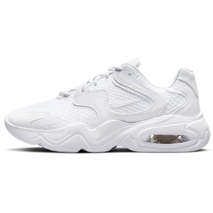 Nike Air Max 2X Retro Sports Comfortable Fashion Fabric Low Top Air Cushion Casual Running Shoes Women sneaker White CK2947-103