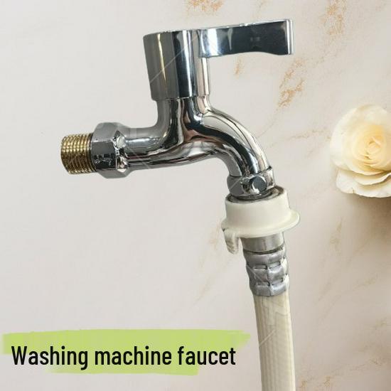 Durable Single Handle Quick Open Faucet with Thickened Ceramic Core, Explosion-Proof, Freeze-Proof, and Sun-Proof Design