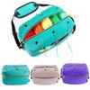 Wide-open Portable Knitting Bag Detachable Yarn Holder for Crocheting Yarn Storage Totes  Home