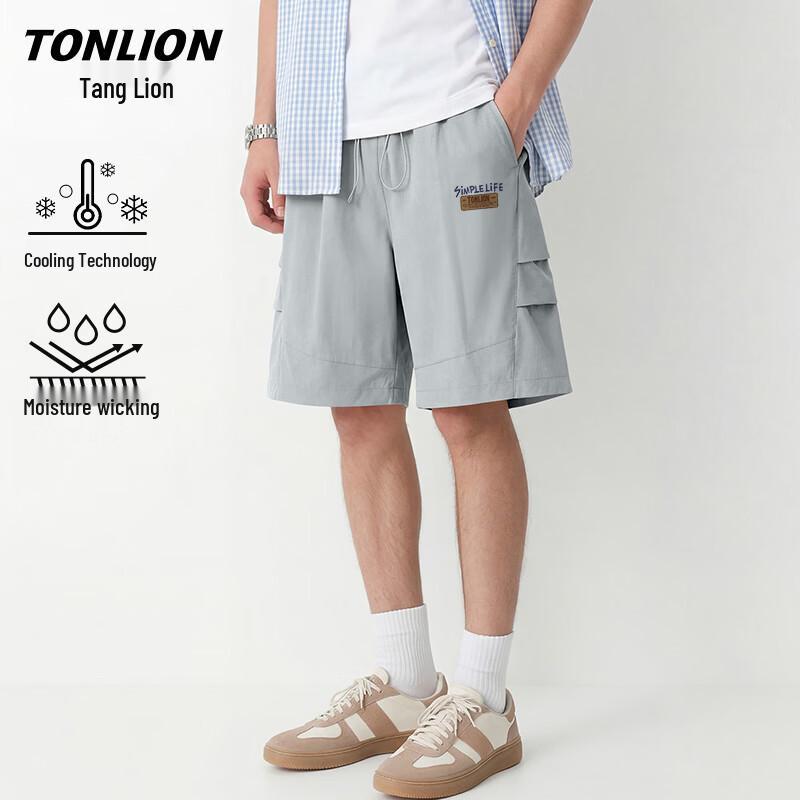 TonLion Men s Summer Relaxed Fit Cargo Shorts XL