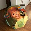 1pc Pippi Longstocking Automatic Folding Umbrella, Portable Collapsible Design, Casual Outdoor Accessory L1127094