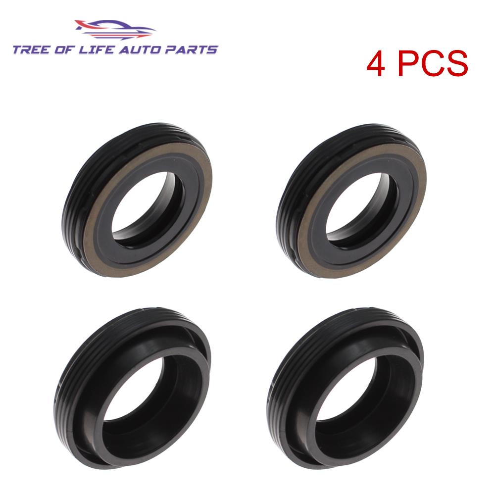 4PCS Cylinder Head Cover Spark Plug Oil Seal For Toyota Hilux KUN35L KUN25L Hiace KDH201R KDH201L 23682-30040 2368230040