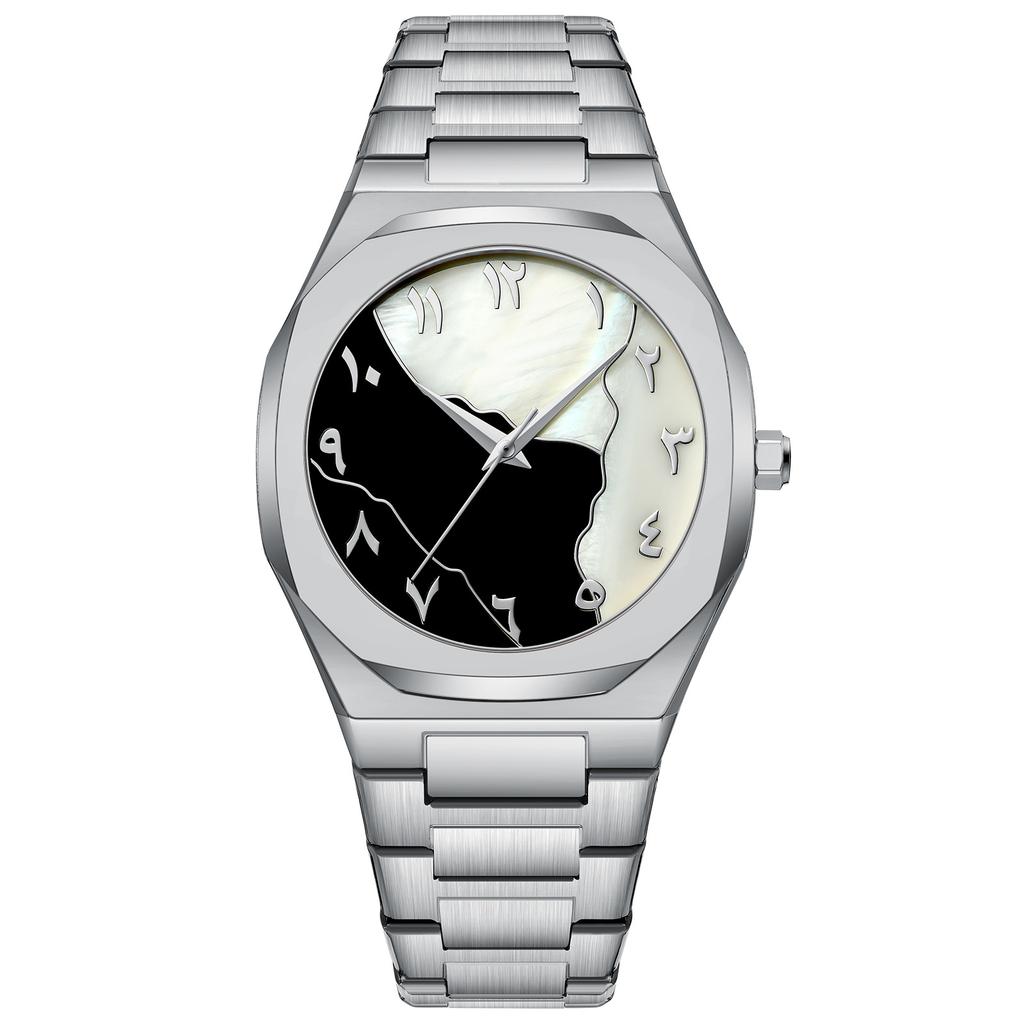 Business Men'S Watch Simple Fashion Trend Steel Belt Quartz Watch