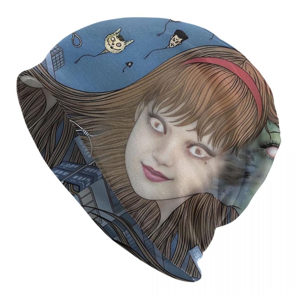 Cool Winter Warm Knitting Hats Adult Unisex Japan JoJos Bizarre Adventure Anime Skullies Beanies Caps Unisexga Bonnet Hats
