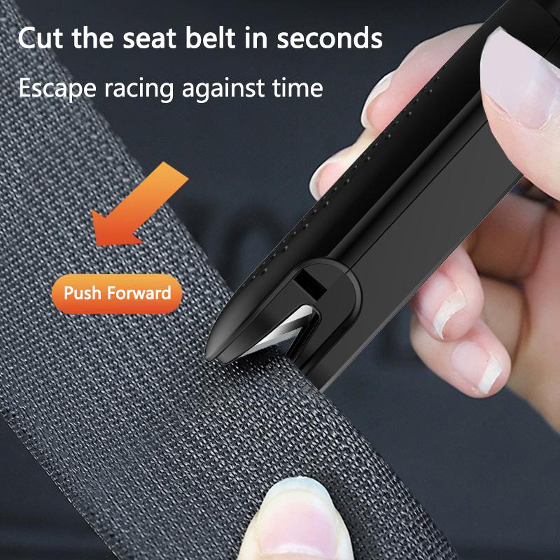 JBH4 2-in-1 Car Safety Window Breaker Emergency Hammer Seat Belt Cutter Clip For Lexus ES RX NX LS UX LM LX GX LC RZ IS CT GS RC HS