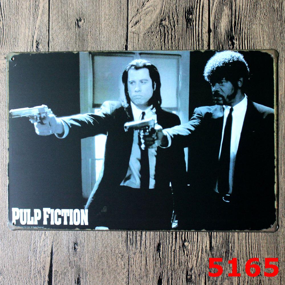 Retro Tin Movie Poster for Bedroom, Bar, or KTV Decor