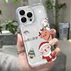 Weihnachts-Handyhülle für iPhone 11 13 XR 15 Pro Max 12 16 Pro Max für iPhone 14 7 8 Plus XS Max Samsung A15 A55 A05 Redmi 12 13C 13 Huawei Mate 30 40