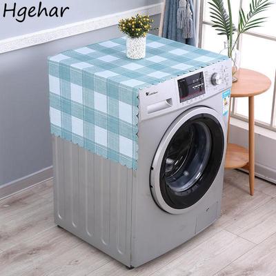 PVC Washing Machine Cover Waterproof Anti-fouling Dust  Household Roller Washer Protective Cases Refrigerator Home Decor
