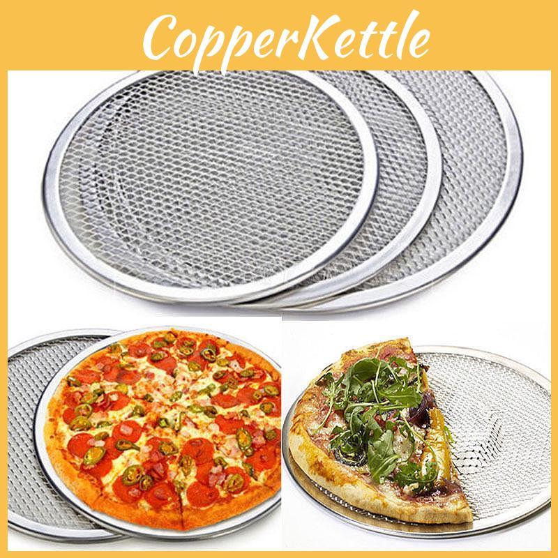Aluminum Pizza Tray Round With Premium Material For Home Baking And Commercial Use