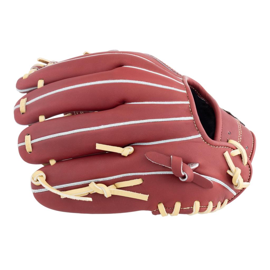 ZETT Neo Status Youth Softball Kenta Imamiya for Second and Bordeaux Brown x Pastel Size L heights BJG702610N Glove, Style, Shortstop, Right-Handed