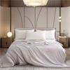 Luxury Violet Tussah Silk All-Season Quilt