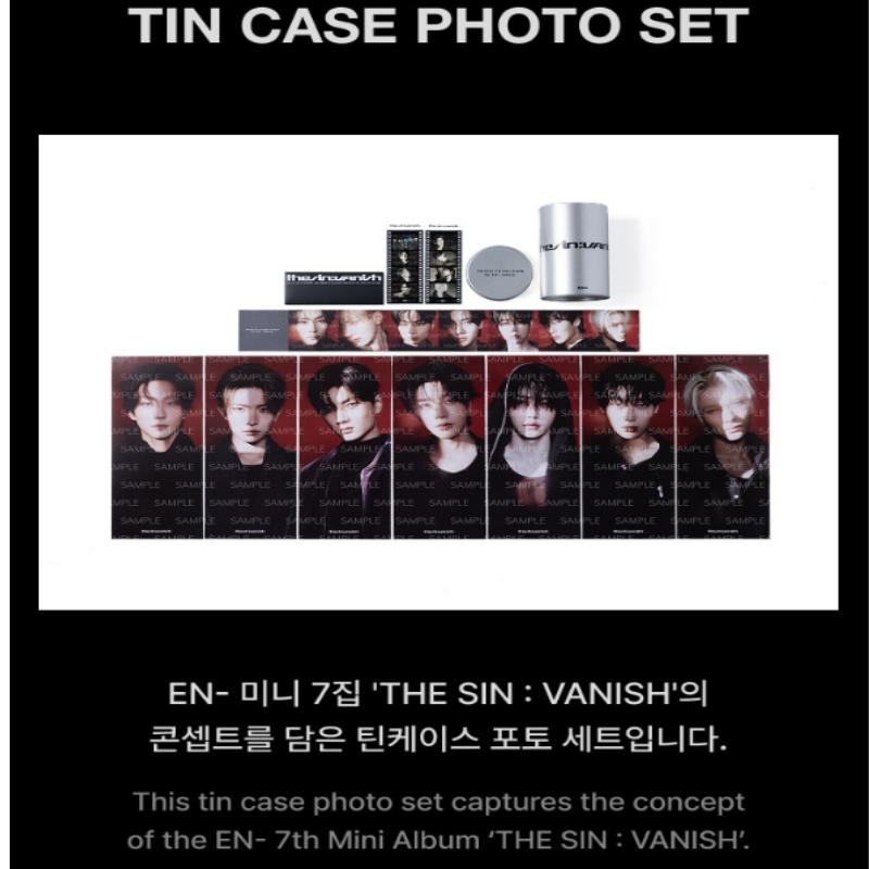 ENHYPEN Tin Case Photo Set
