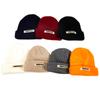 Knitted Hats Women Black Beanie Thick Hat Winter Hats Beanies  Skullcap