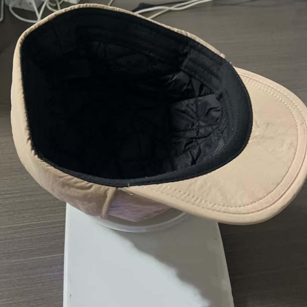 Multi-functional Earflaps Visor Hat Japanese Style Windproof Pilot Cap Ear Protection Ushanka  Men