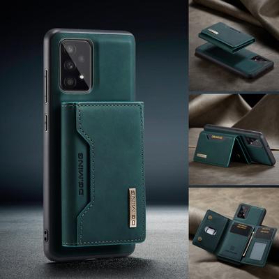 Fodral i affärsläder för kort för Samsung Galaxy A53 5g A 53 Stötsäkert skyddande mobiltelefonfodral Funda