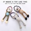 Toys For Puppies, Toy Dog Chew Toy For Teething Chewing , No Stuffing Plush Animal Dog Toy For Small Medium Large Dog 