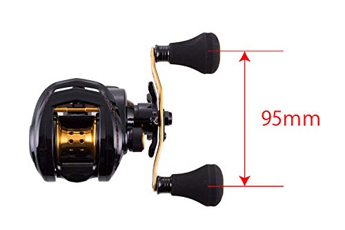 AbuGarcia KUROFUNE LT (Kurofune LT) Right-Handed Double-Axis Reel for Small Fishing