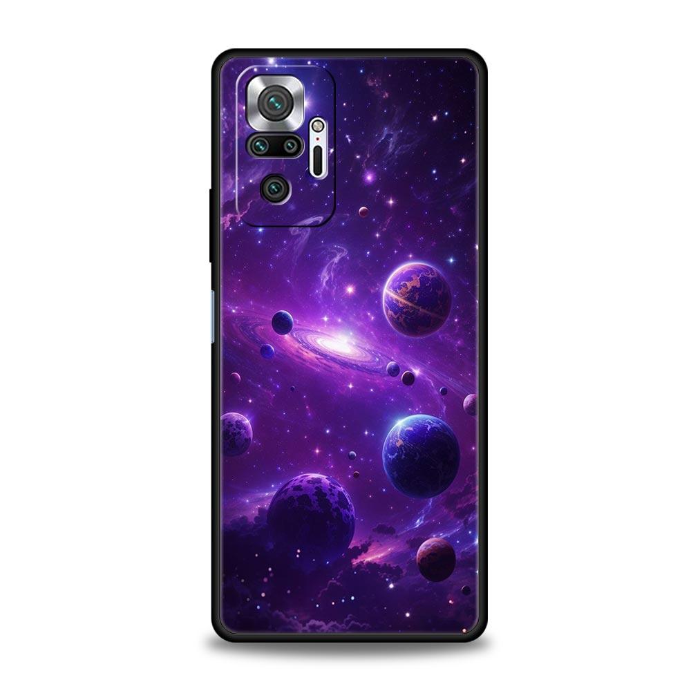 

Чехол для телефона Лунная Галактика Вселенная для Xiaomi Redmi Note 14 13 12 5G 11 10 Pro Plus 4G 9S 9 14C 13C 12C 10C 9C 9A Мягкий ТПУ Чехол Redmi Note 13Pro 5G