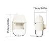 Transparent Automatic Bird Water Dispenser Leak-proof Knob Lock Parrot Drinking Bottle Wide Opening Easy To Install