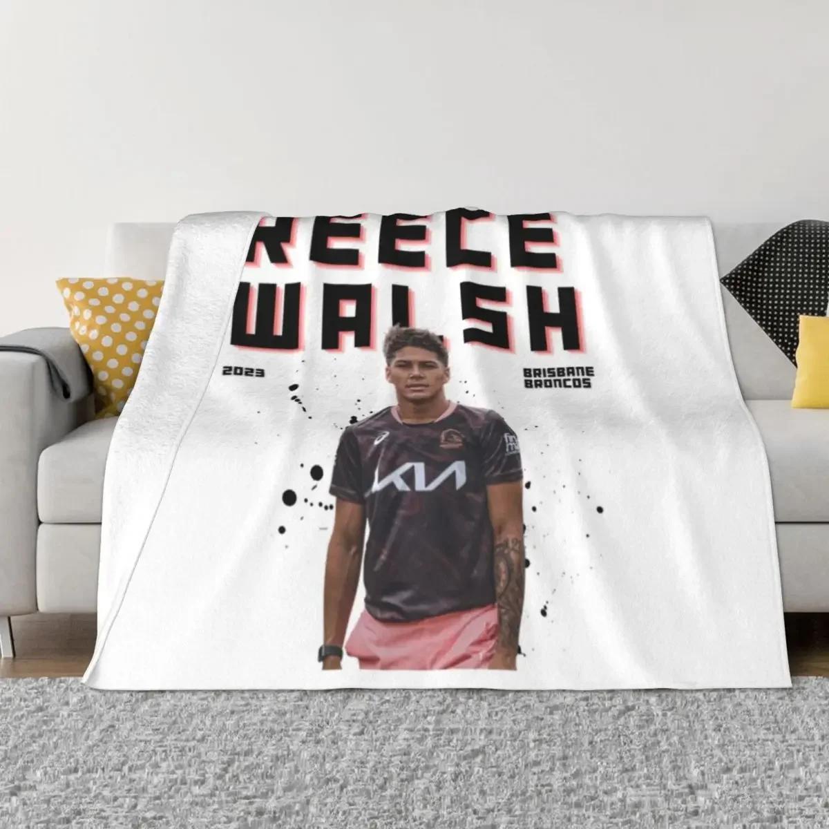 Exquisite Fashion Items Unisex Reece Walsh Throw Blanket Bed Covers Comforter Blankets Blankets For Beds Blanket Throw Blanket Thin Blanket