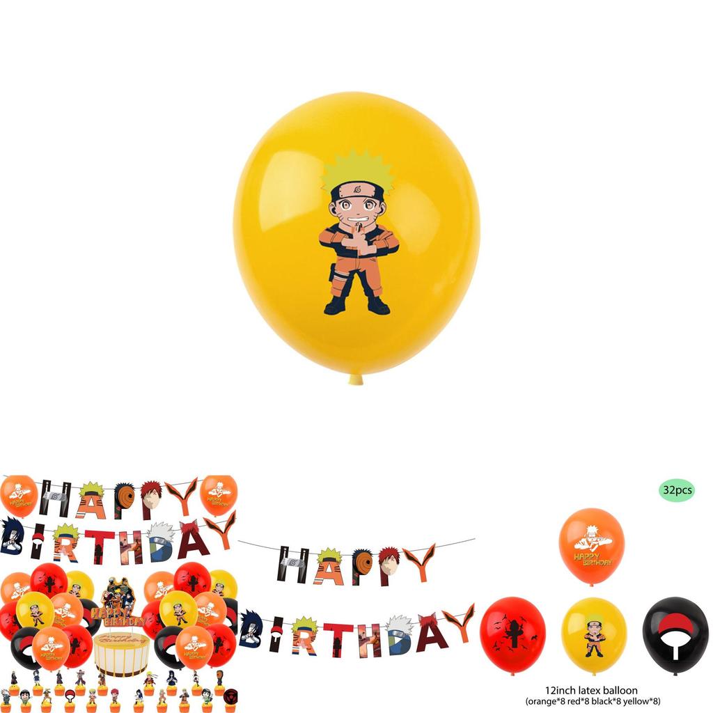 Brighten Up Your Party With Naruto Anime Themed Party Decorations