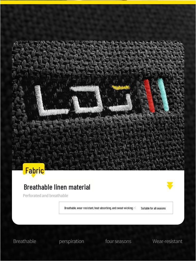 BYD QinPLUS All-Season Linen Car Seat Cushion for Five-Seat Cars