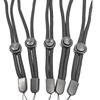 1PC Simple Adjustable Black Polyester Mobile Phone Lanyard Portable Game Portable Console Camera Lanyard  Anti-loss Wrist Strap