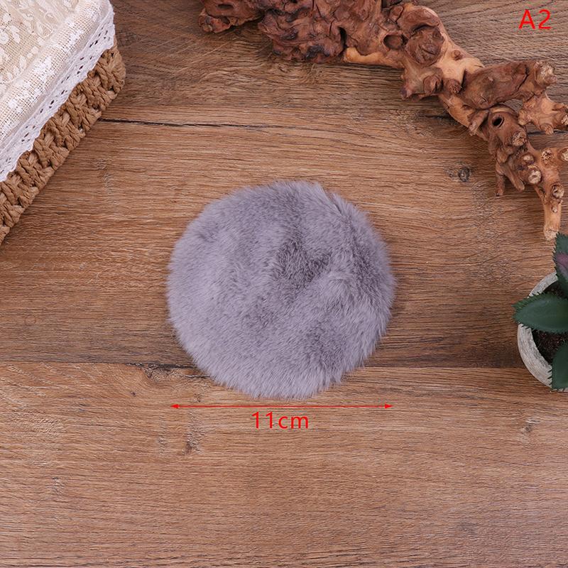 1Pcs/2Pcs Nail Photo Background MIni White/Grey/Pink Practice Cushion Foldable Hand Rest Pad Nail Equipment Soft Fur Nail Mat