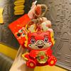 Keychain Dragon Adorable Lunar New Year Charm Silicone Cartoon Gift Accessory