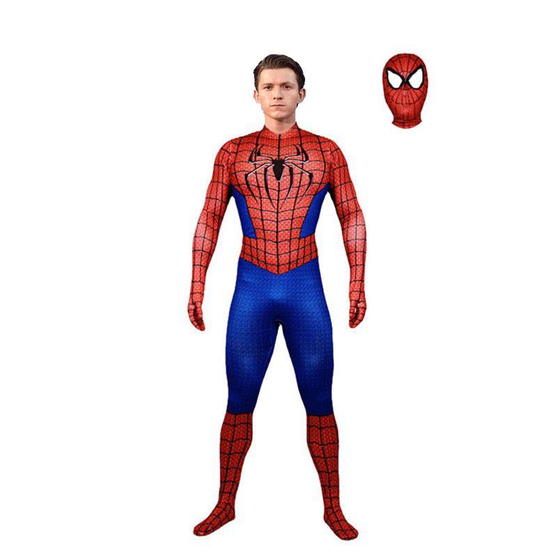 Spider-man No Way Home Amazing Iron Black Cosplay Costume Suit For All Ages