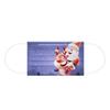 10pc Disposable Christmas Snowman Elk  Print Face Adult Facemask Breathable Anti-Dust Safety Mask