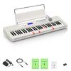 Casio Casiotone LK-540 WE (White) 61-Key Keyboard with Lighted Keys