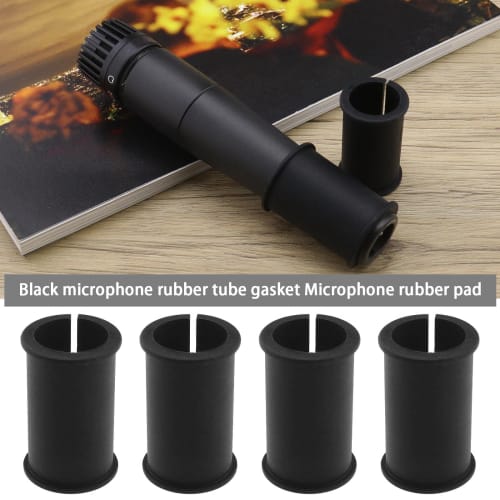 The Lord of the Tools Microphone Shock Mount Rubber Sleeves, Replacement Mic Stand Rubber Gasket Accessories for Indoor Events and Recording Studios,