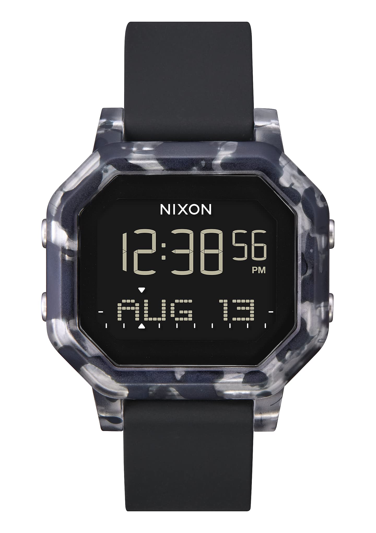 

NIXON Цифровые часы Siren Черный Черепаховый A12102882-00