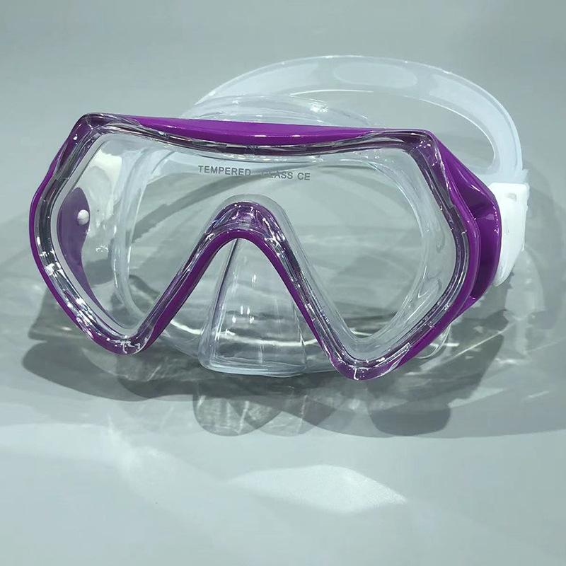 Children's Diving Goggles Silicone/tempered Glass Diving