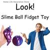 Slizová koule Fidget hračka 3D tištěná Twistsphere Fidget hračky Ozubené kuličky s tekutým tokem Rotující design Hračky pro úlevu od úzkosti do kanceláře