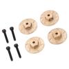 RC Brass Hexagonal Counterweight Adapter Wheel Weights Hex Adapter for Kyosho for Mini Z for Wrangler 1 18 1 24 RC Car