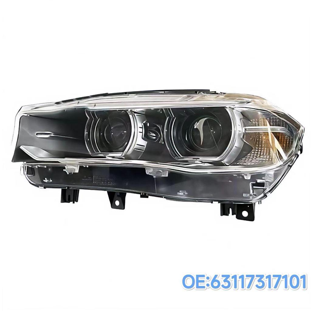 BMW X5 F15 Xenon Headlight Parts (2014-2018): 63117317101 and 63117317102