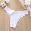 1Pc/Set Women Cotton Brazilian Panties M-XL Comfortable Thongs Underwear Women Bikini Underpants Sexy Low-rise Girl's T-back Panties