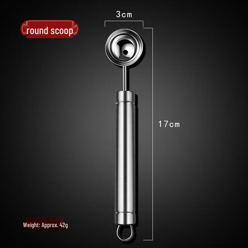 304 Stainless Steel Melon Baller & Fruit Carving Tool Set