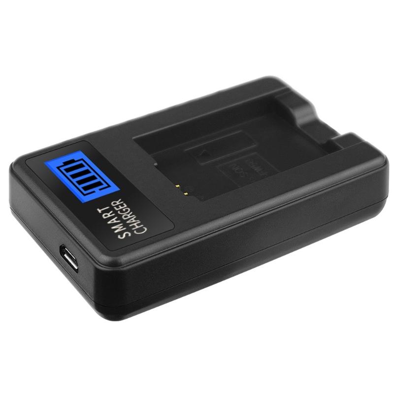 Portable LCD USB Chargers for NEX5 NEX5R NEX5N NEX3 NEX3N NEX7 Battery Convenient and Compact Charging Solution